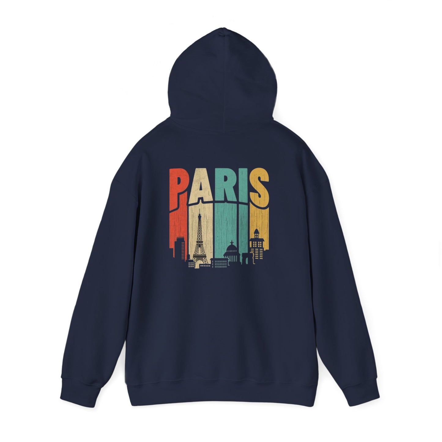Cozy Paris Sweatshirt - Mens Hoodie, Gift for Travelers, Outfit for Autumn, Casual Wear, Holiday Apparel