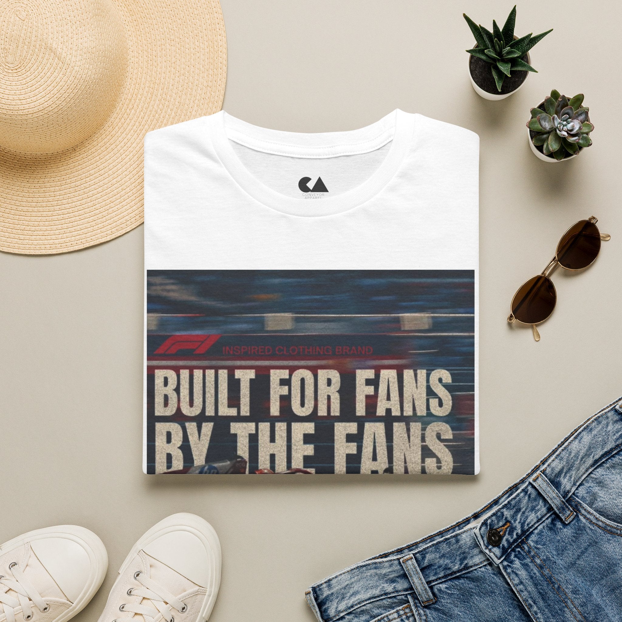Built For Fans By The Fans T-Shirt — Formula 1