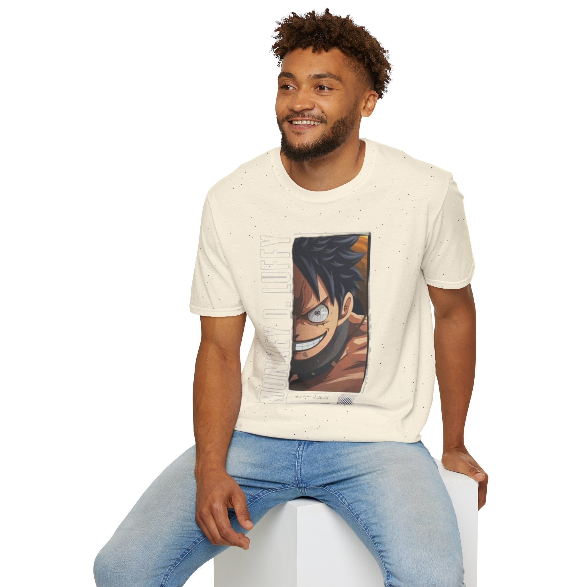 Graphic T-Shirt — Luffy Anime Portrait Tee