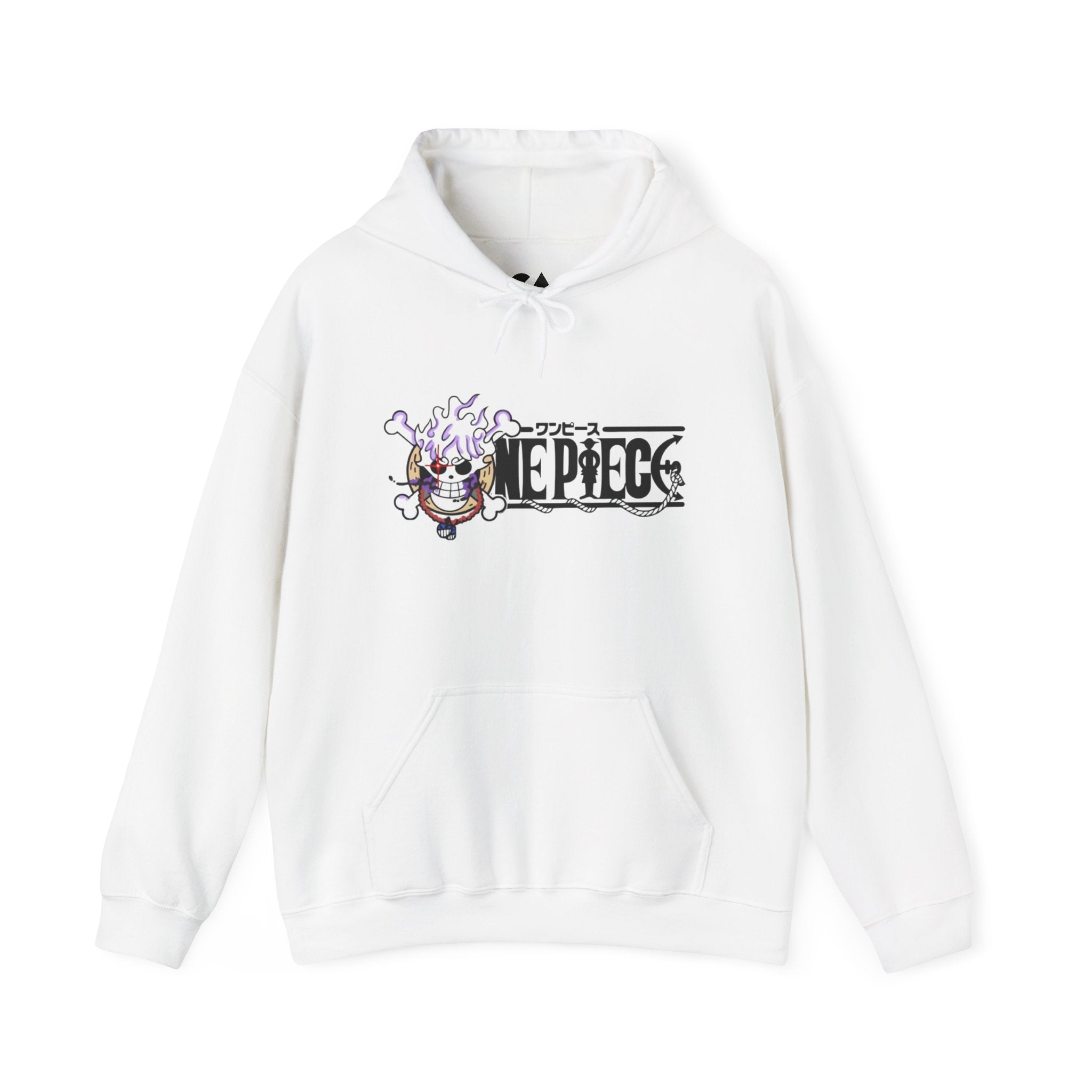 One Piece Skull Logo Hoodie — Anime Pirate Crew Pullover