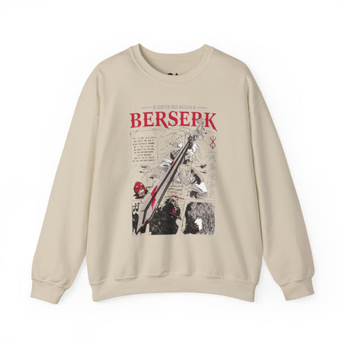 Berserk Manga Panel Crewneck Sweatshirt
