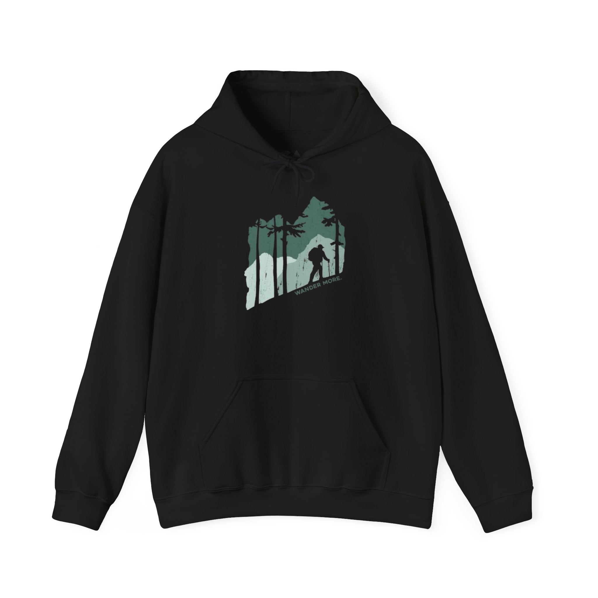 Hoodie — Forest Hiking Silhouette Hoodie