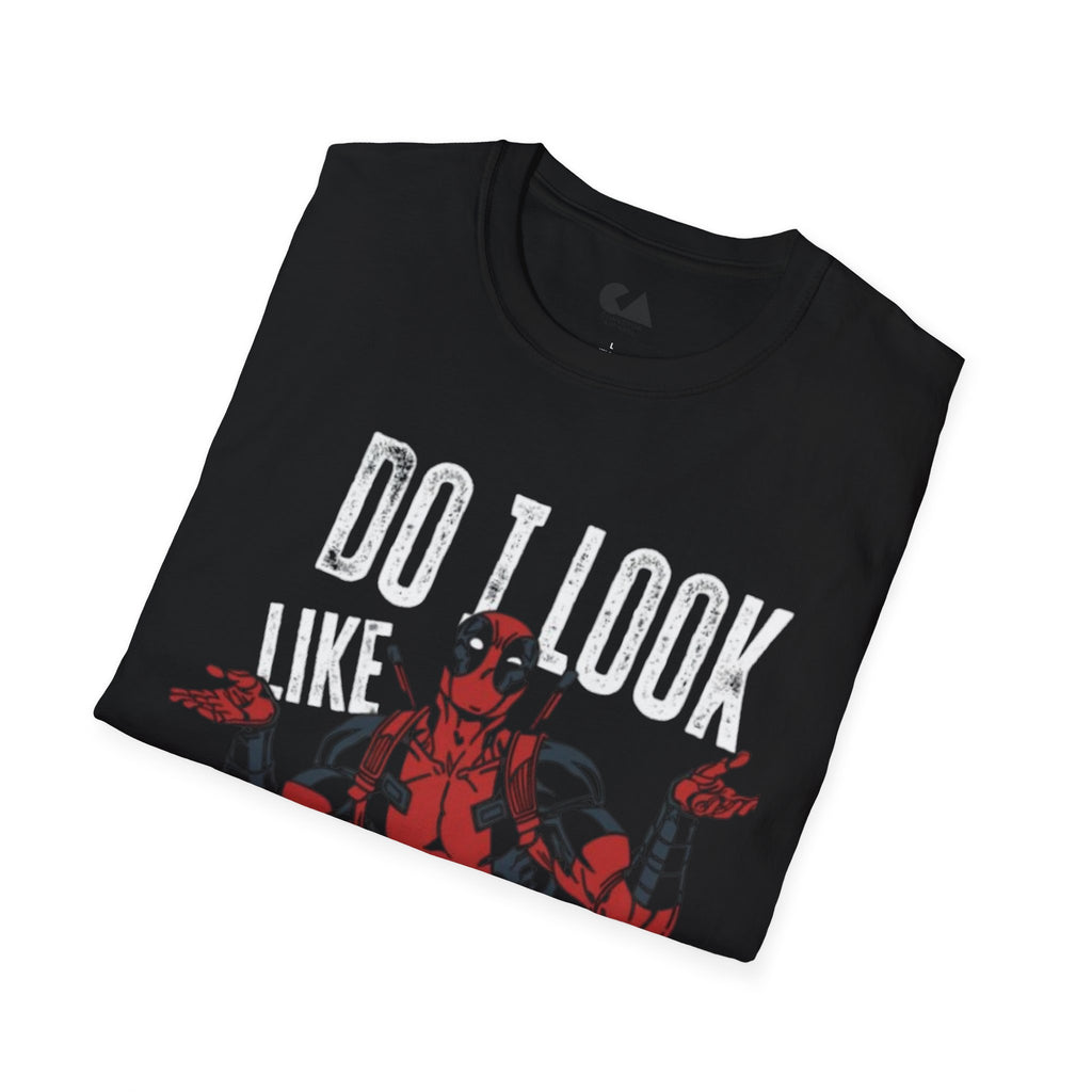 Do I Look Like I Care? Deadpool Graphic T-Shirt