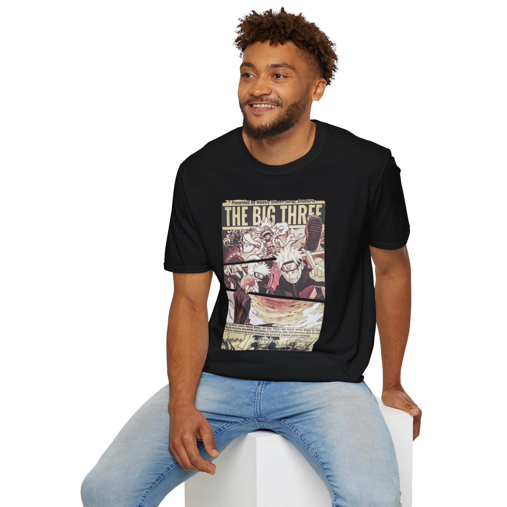 The Big Three Anime Tee