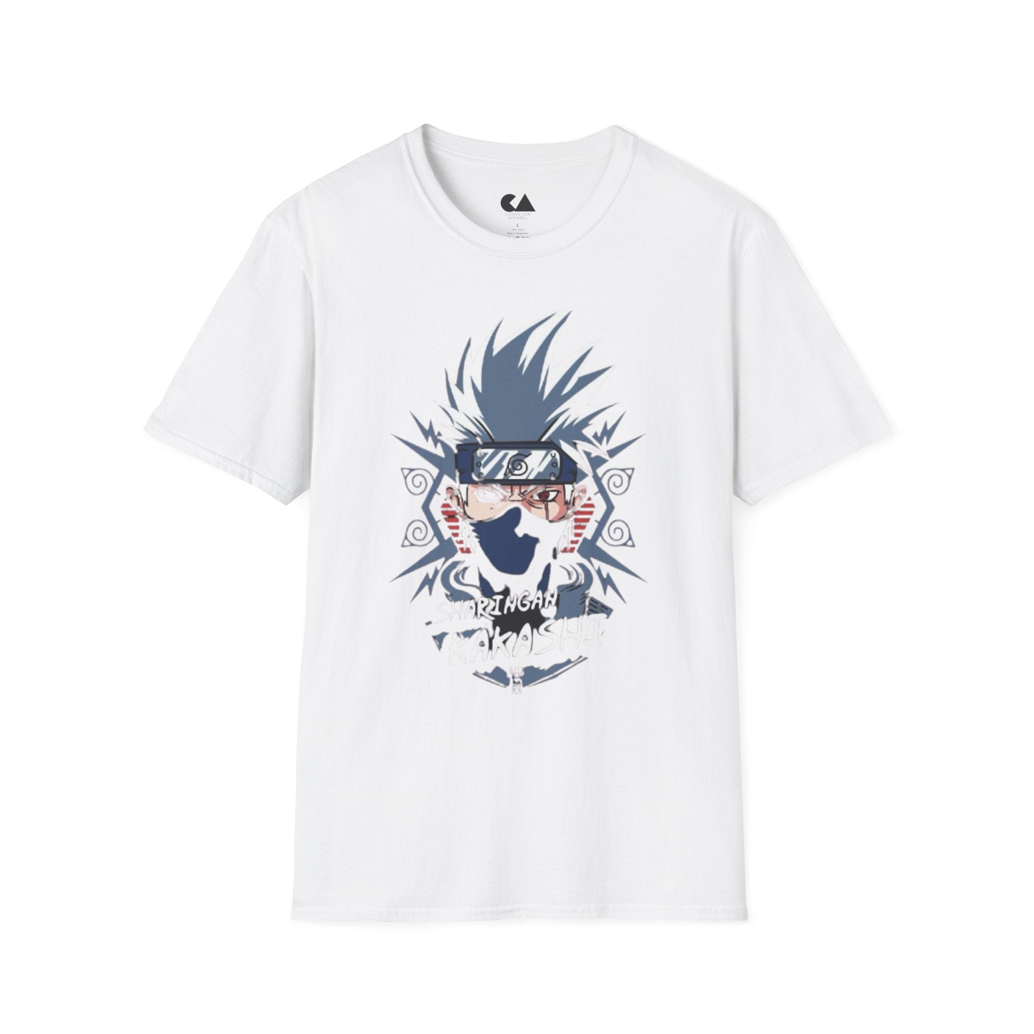 Sharingan Kakashi Graphic T-Shirt — Copy Ninja Anime Tee
