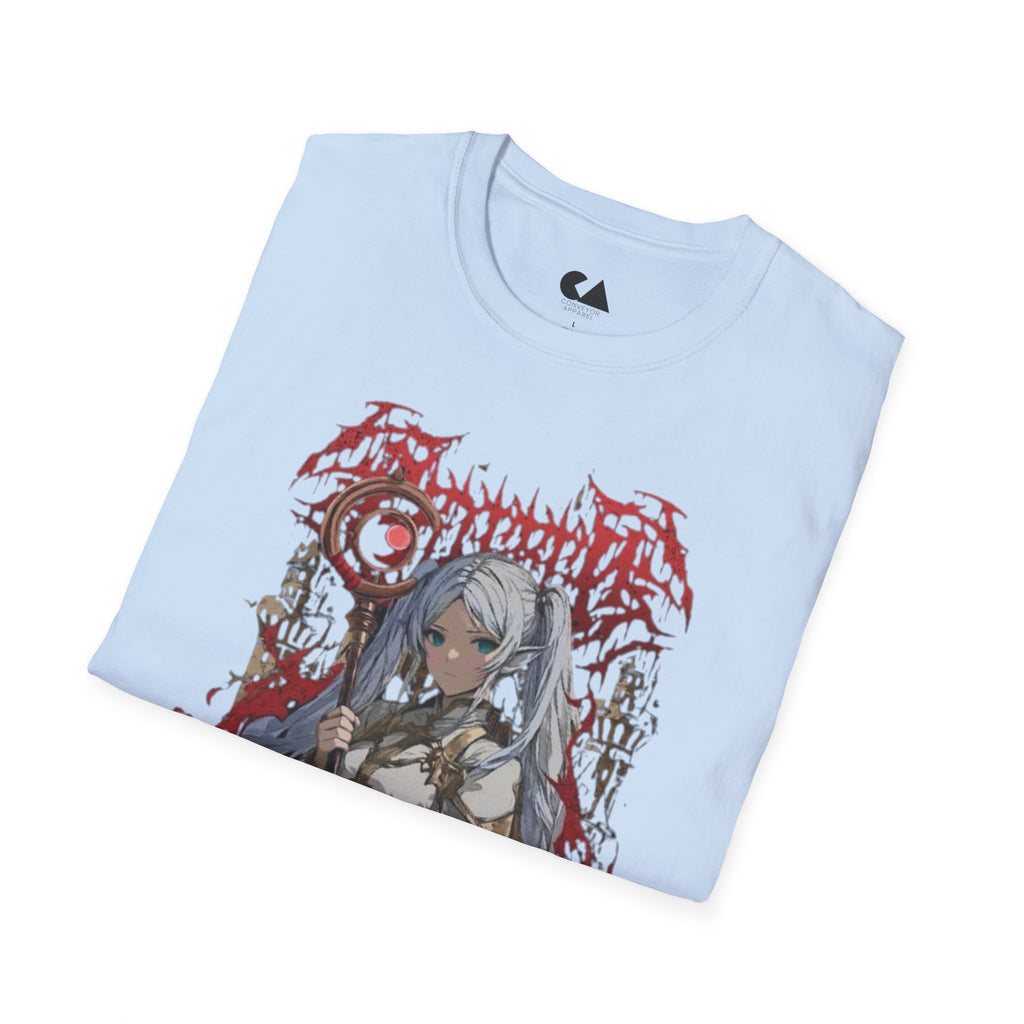 Anime Gothic T-Shirt — Dark Angel Girl Graphic Tee