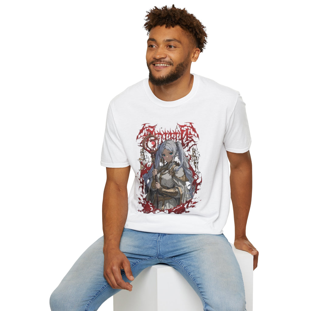 Anime Gothic T-Shirt — Dark Angel Girl Graphic Tee