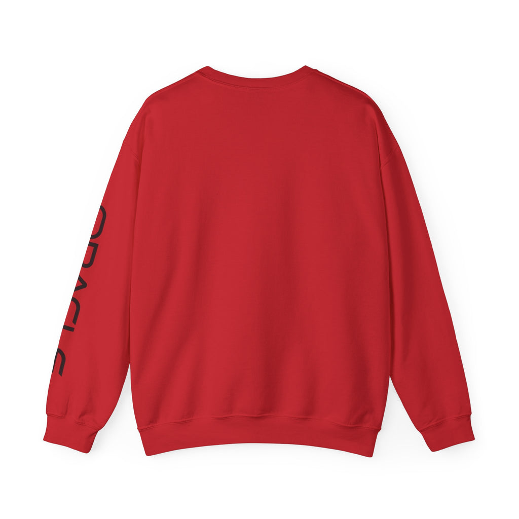 Oracle Red Bull Racing Crewneck Sweatshirt — Minimal Logo Sleeve Pullover