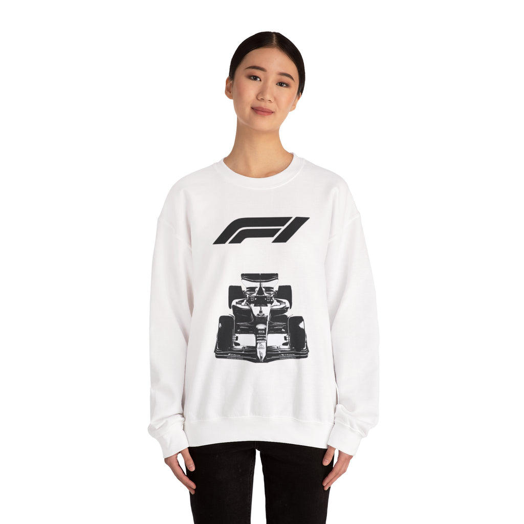 Racing Crewneck Sweatshirt – F1 Formula One Car Graphic
