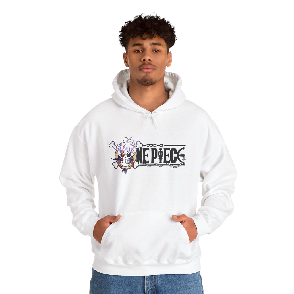 One Piece Skull Logo Hoodie — Anime Pirate Crew Pullover
