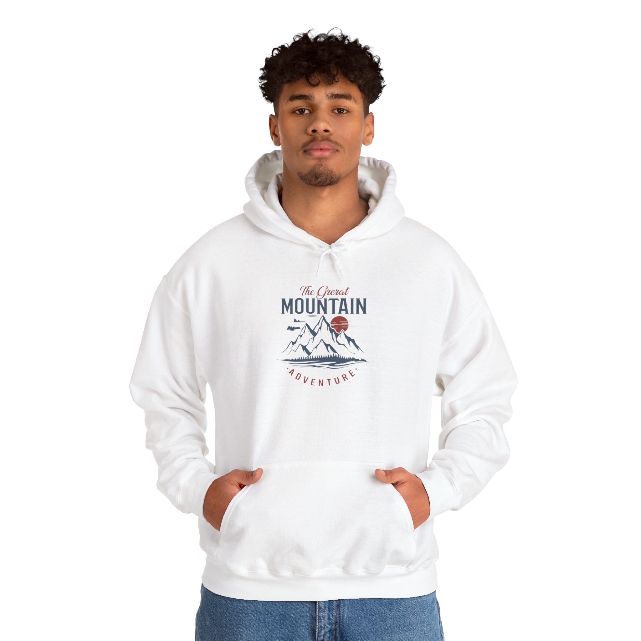Mountain Adventure Hoodie — The Great Mountain Graphic Pullover