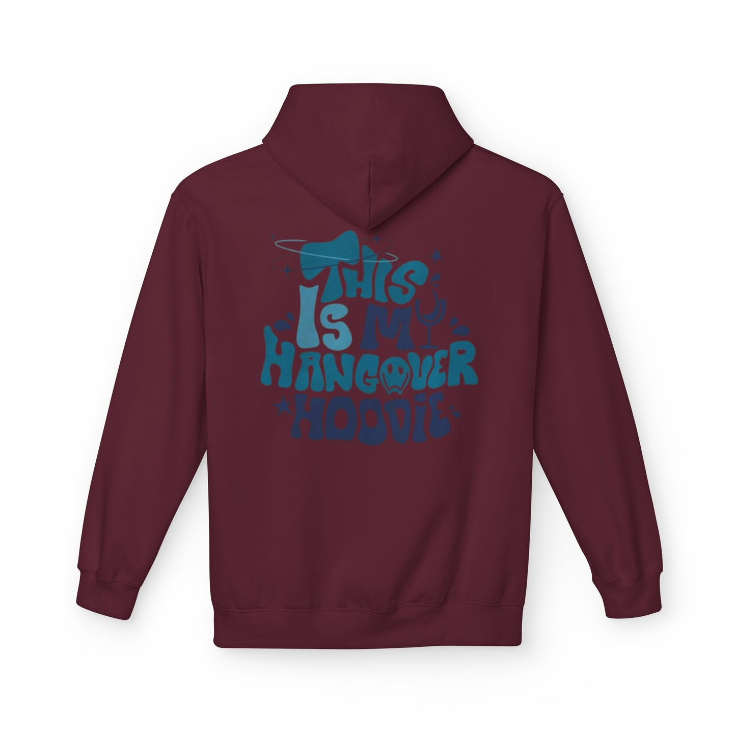 Hangover Hoodie, Cozy Fleece Sweatshirt for Lazy Days, Unisex Casual Wear, Fun Party Essentials