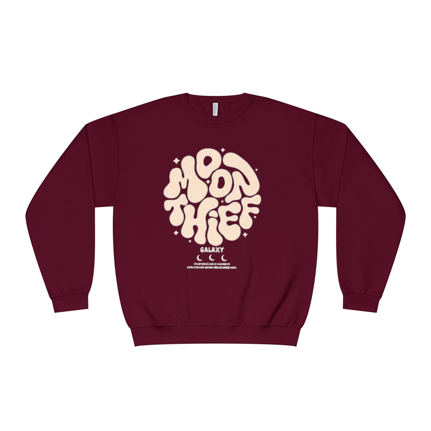 Cosmic Vibes Crewneck Sweatshirt - Moon Thief Design