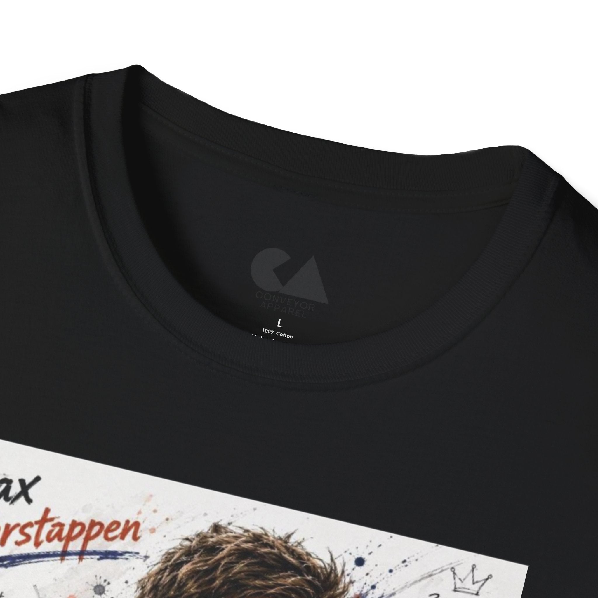 Max Verstappen Portrait T-Shirt — Formula 1 Racing Fan Tee