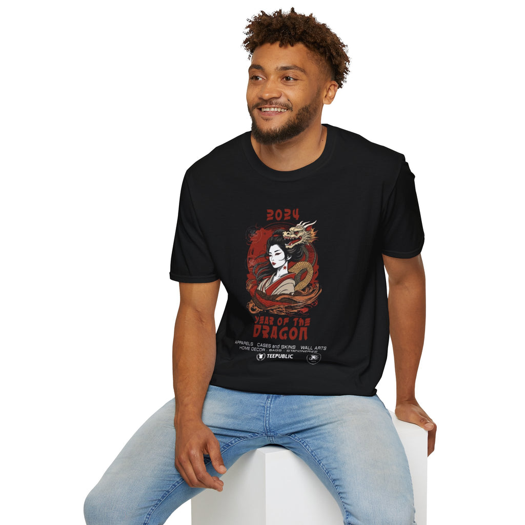 2024 Year of the Dragon Geisha T-Shirt