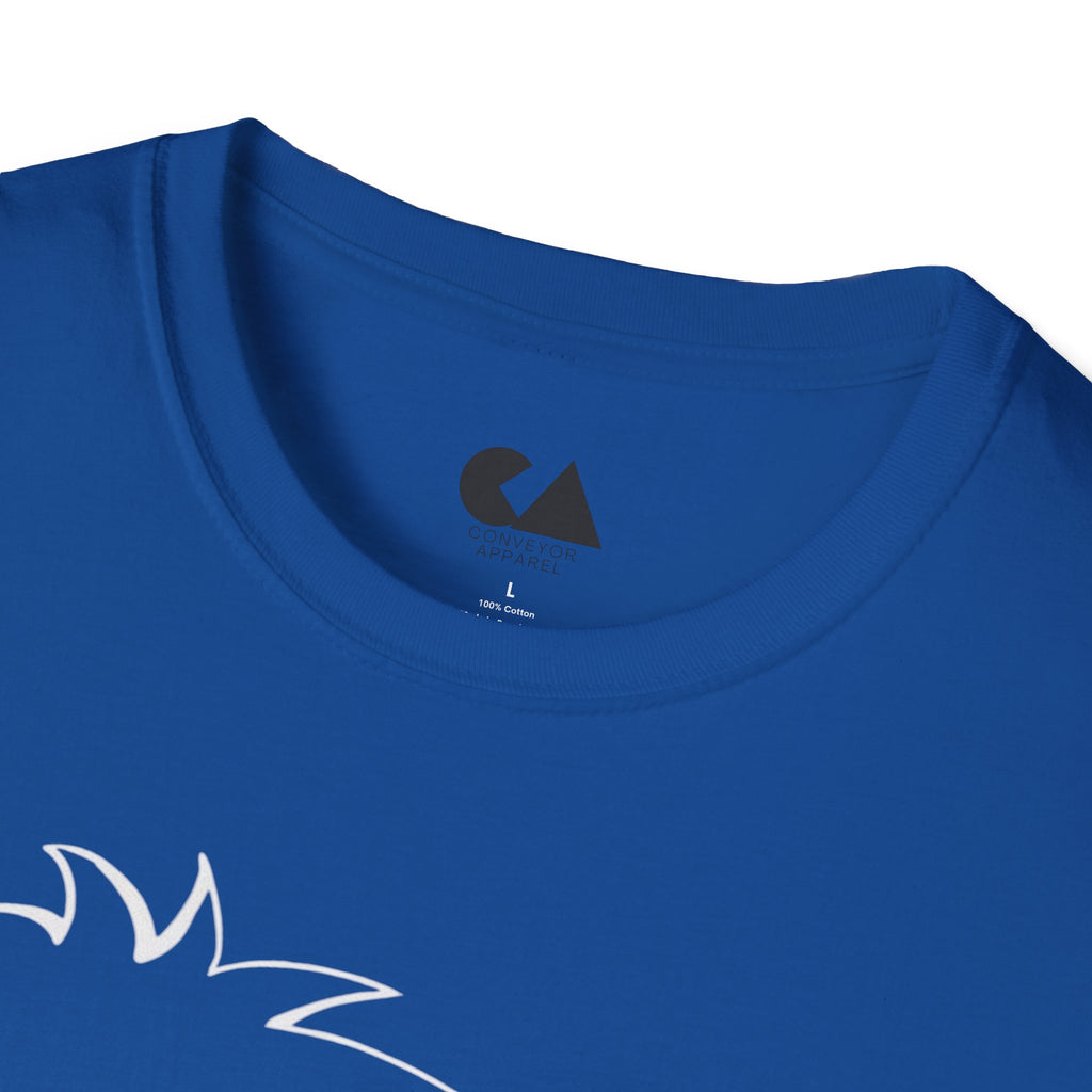 Gojo Inspired T-Shirt— Minimal Manga Face with Japanese Text