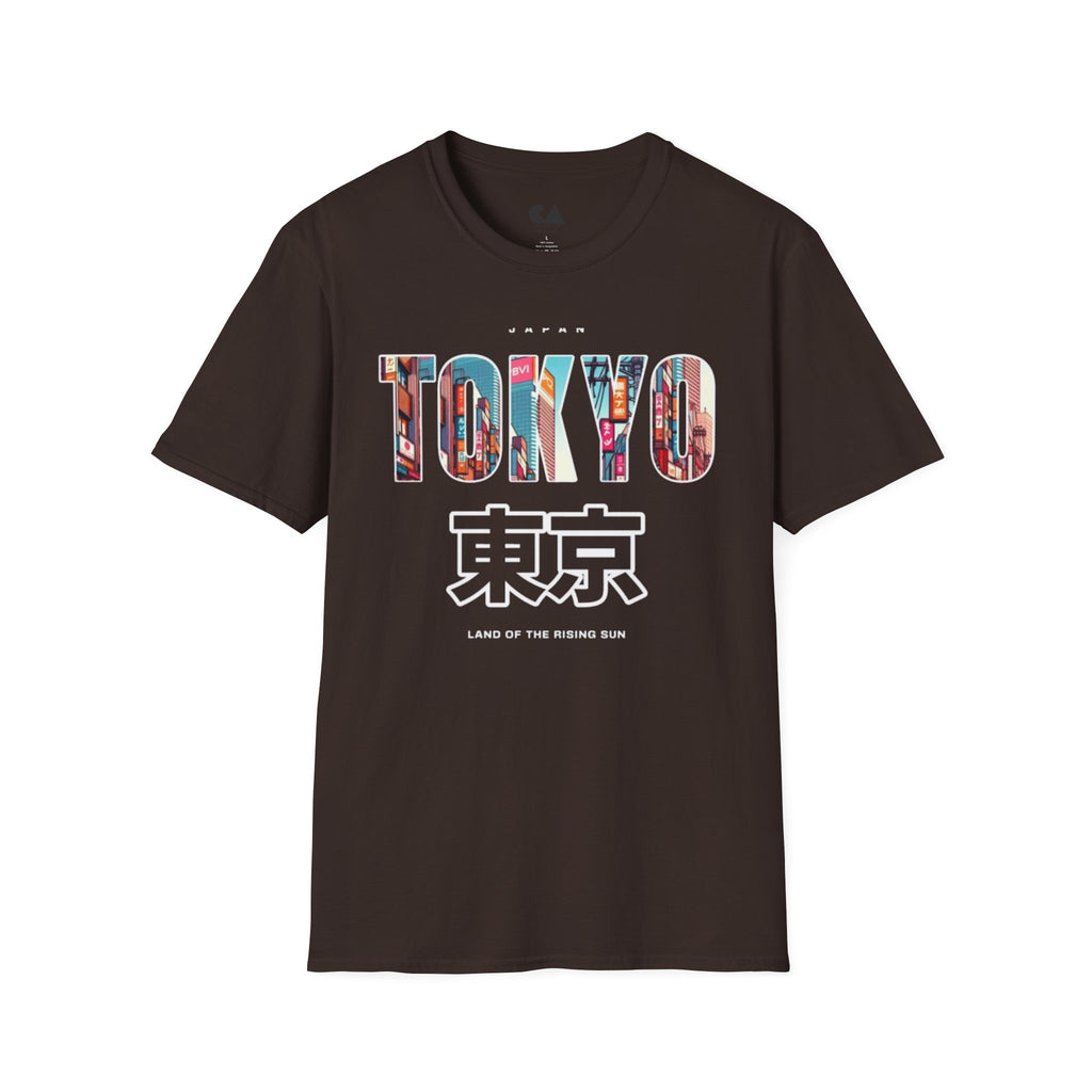 Tokyo Photo-Block T-Shirt — Tokyo Kanji Travel Tee