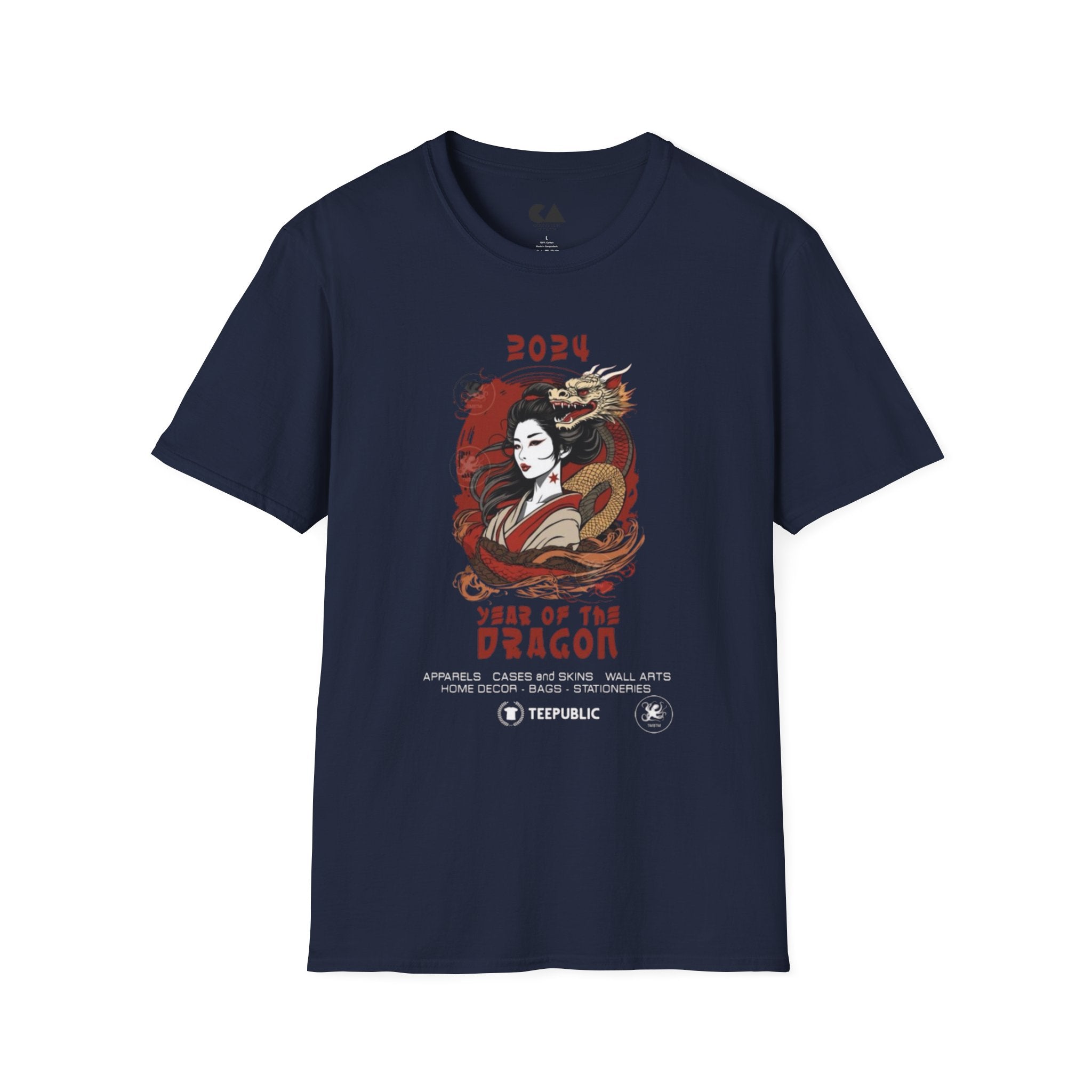 2024 Year of the Dragon Geisha T-Shirt