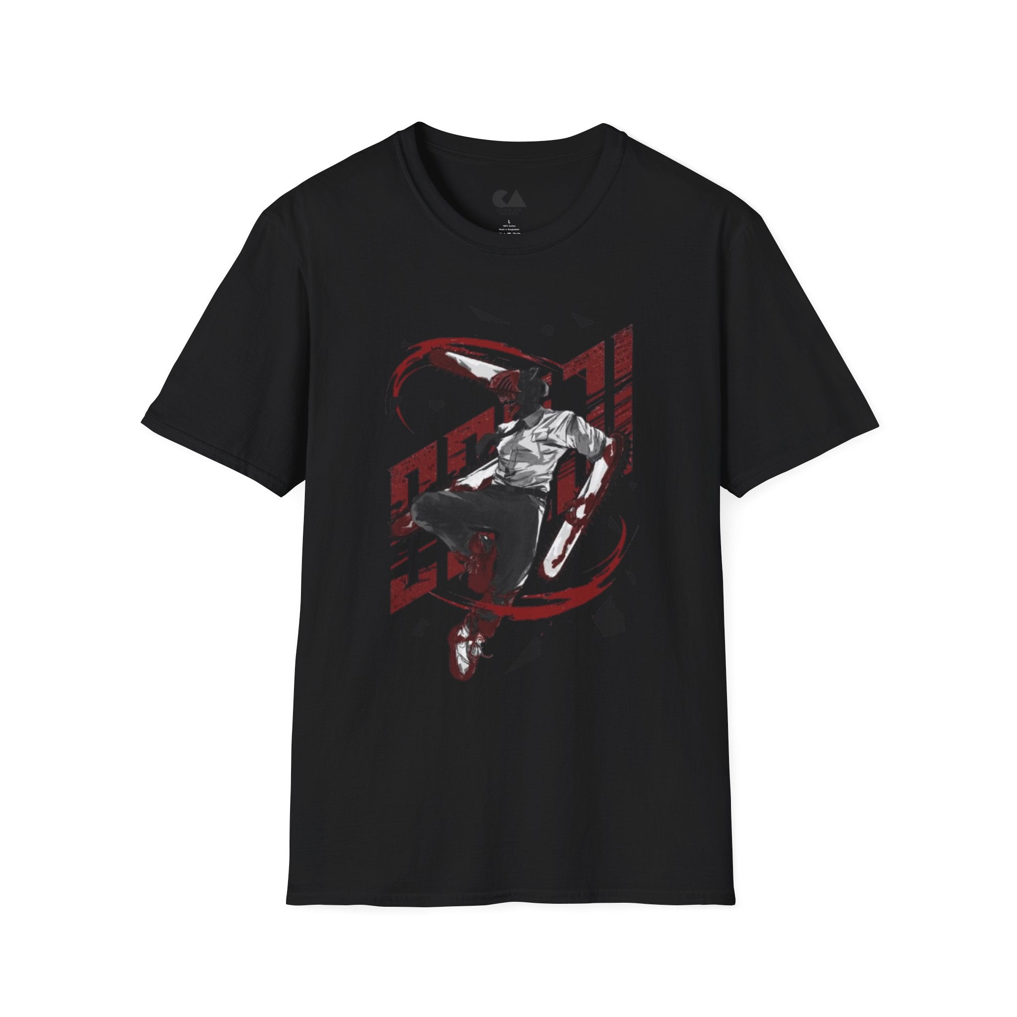Chainsaw Man Graphic T-Shirt — Denji Devil Hunter Anime Tee
