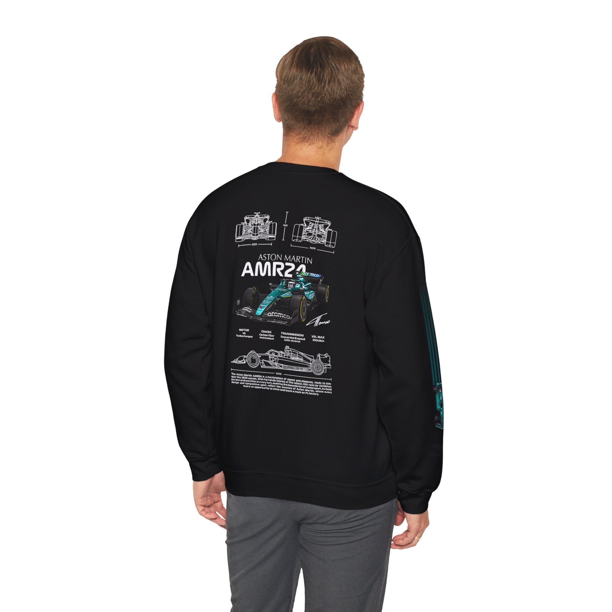 Aston Martin AMR24 Racing Crewneck Sweatshirt