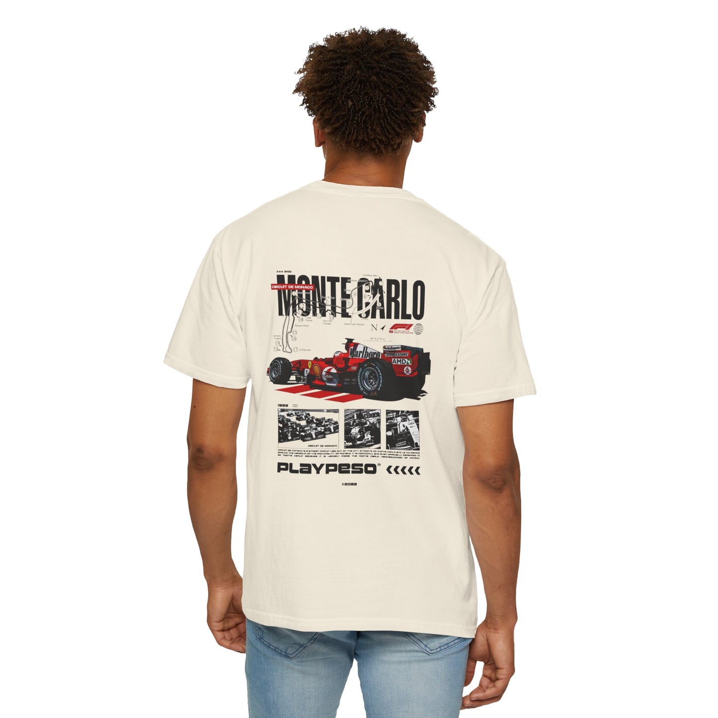 Racing Circuit T-shirt - Monte Carlo Racing Fans Dream