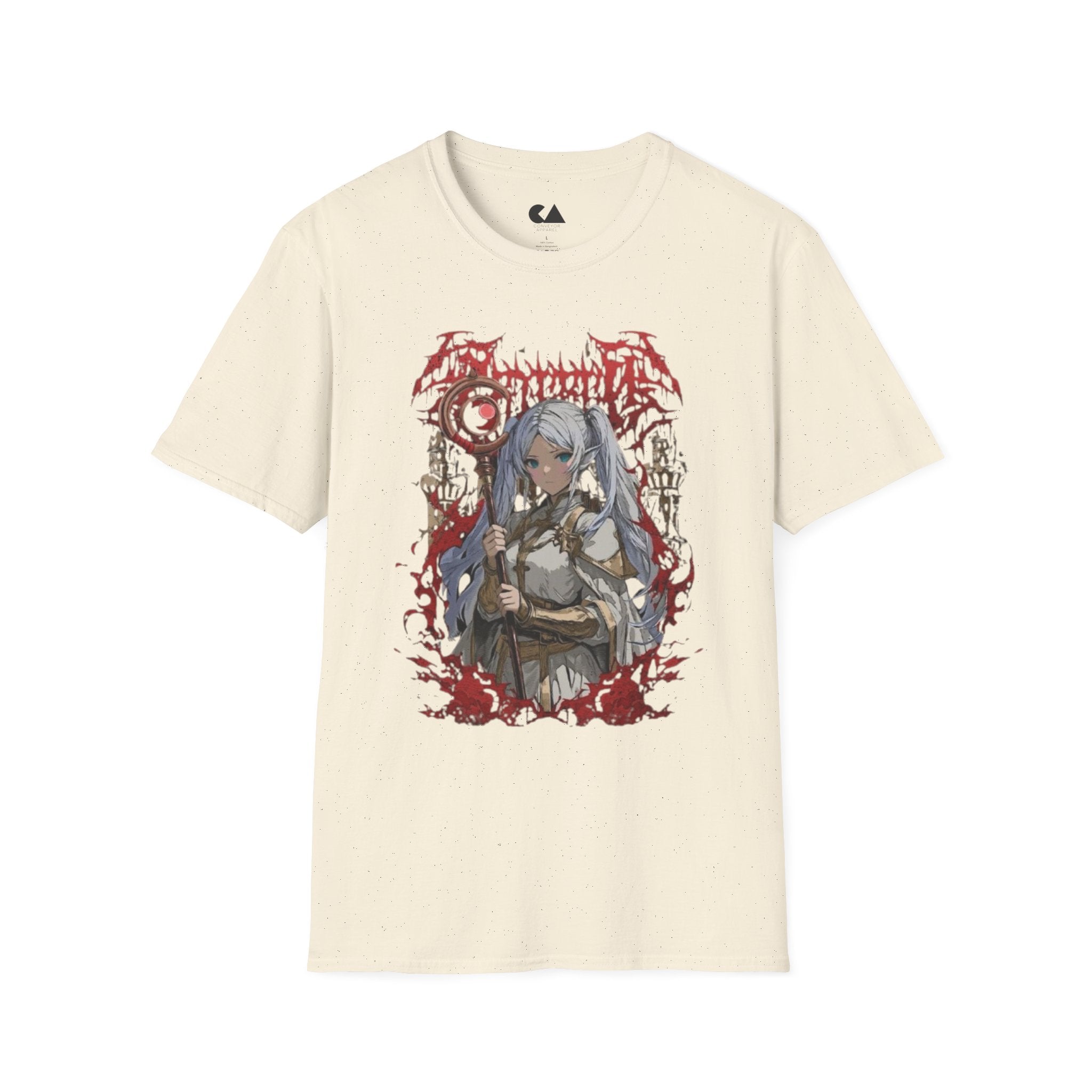 Anime Gothic T-Shirt — Dark Angel Girl Graphic Tee