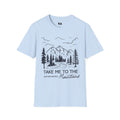 Mountain Graphic T-Shirt — "Take Me to the Mountains" Outdoor Nature Tee