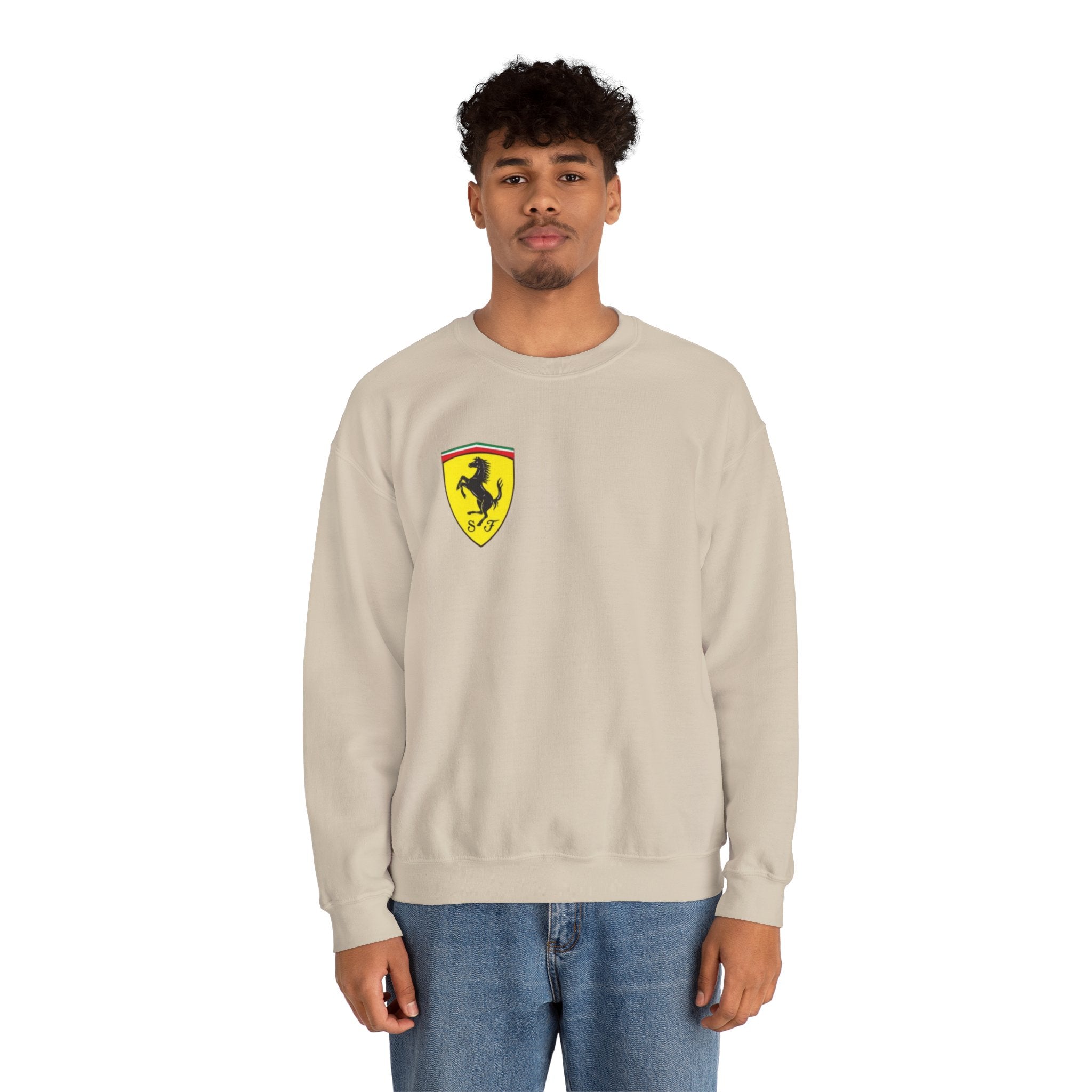 Ferrari Vintage Shield Crewneck Sweatshirt