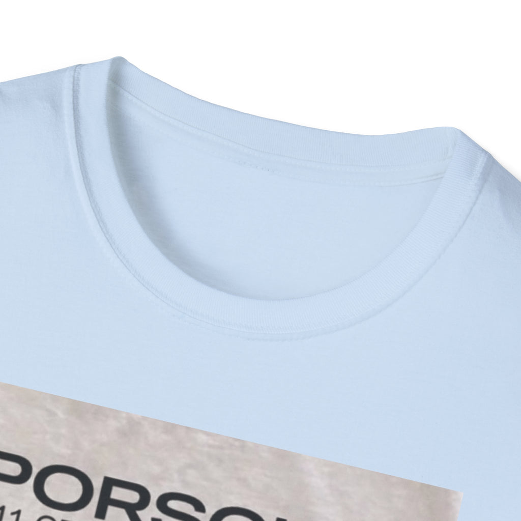 Porsche 911 GT3 Poster Tee — Racing Car Graphic T-Shirt