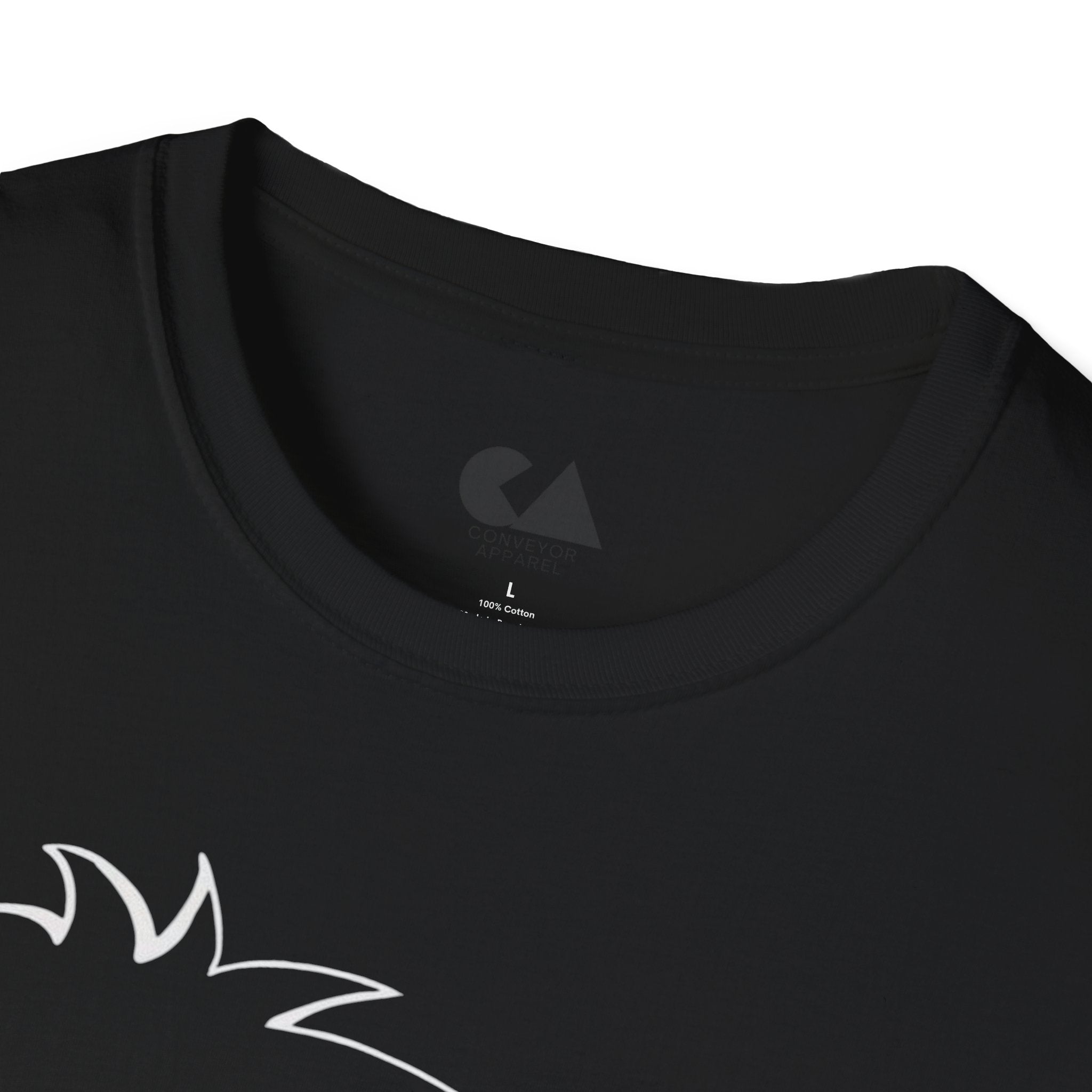 Gojo Inspired T-Shirt— Minimal Manga Face with Japanese Text