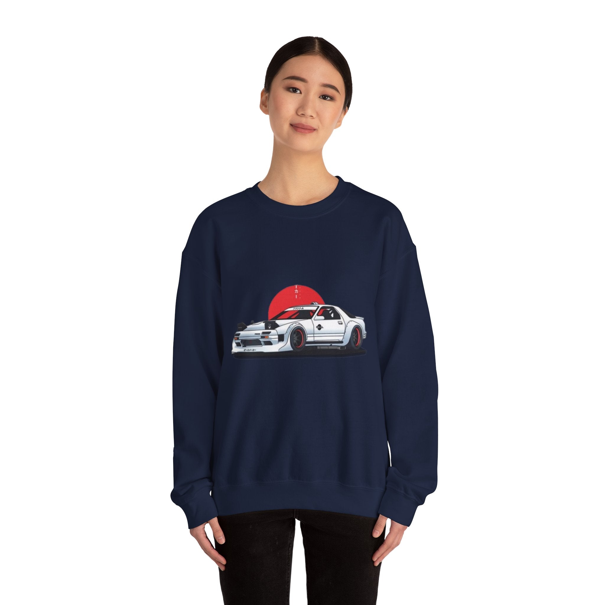 JDM Sunset tRacing Crewneck Sweatshir