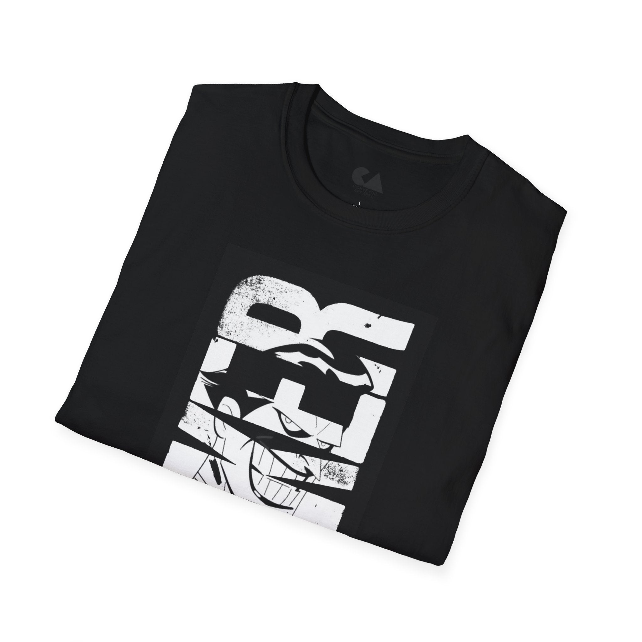 Joker Vertical Distressed Graphic T-Shirt — Gotham-Inspired Comic Tee
