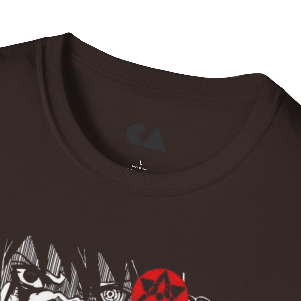 Uchiha Sharingan Anime T‑Shirt — Itachi & Sasuke Graphic Tee