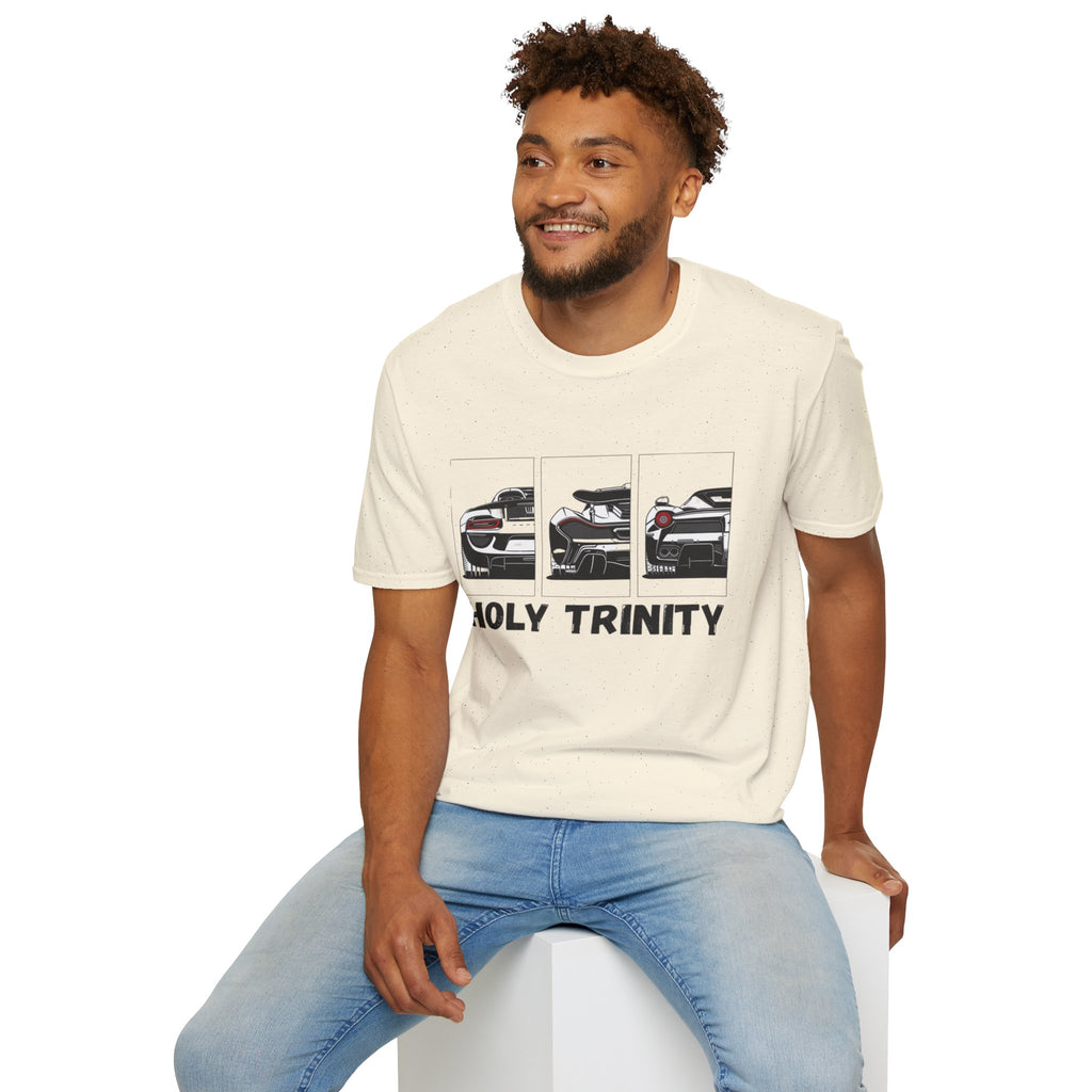 T-Shirt — "Holy Trinity" Retro Car Trio Graphic Tee