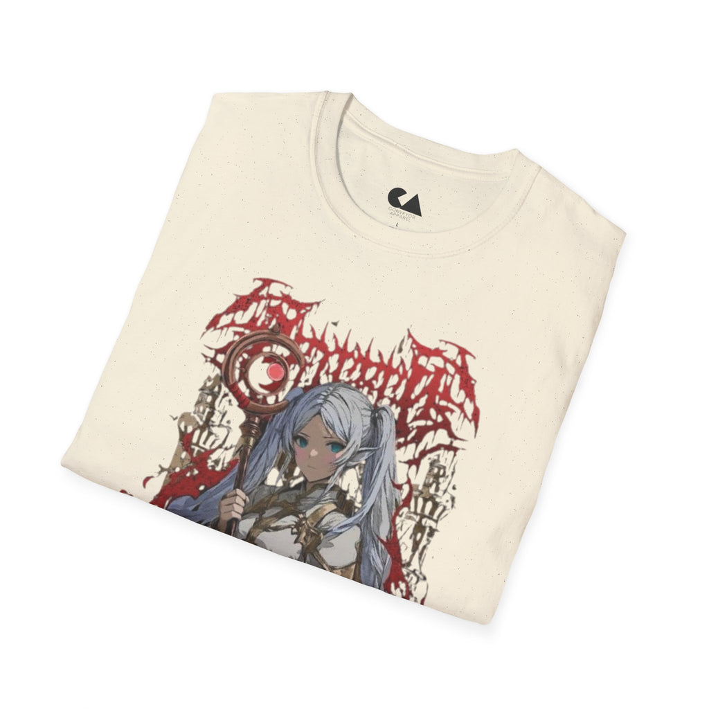 Anime Gothic T-Shirt — Dark Angel Girl Graphic Tee