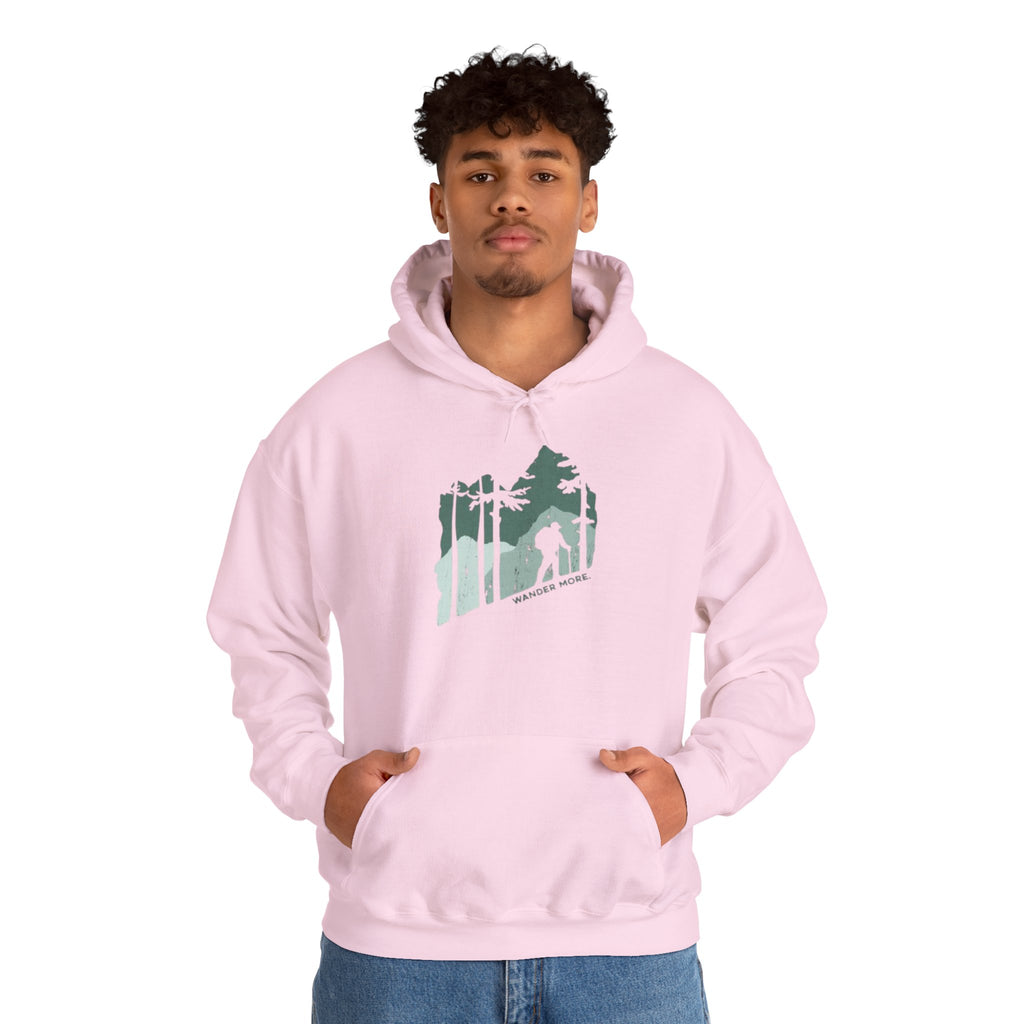 Hoodie — Forest Hiking Silhouette Hoodie