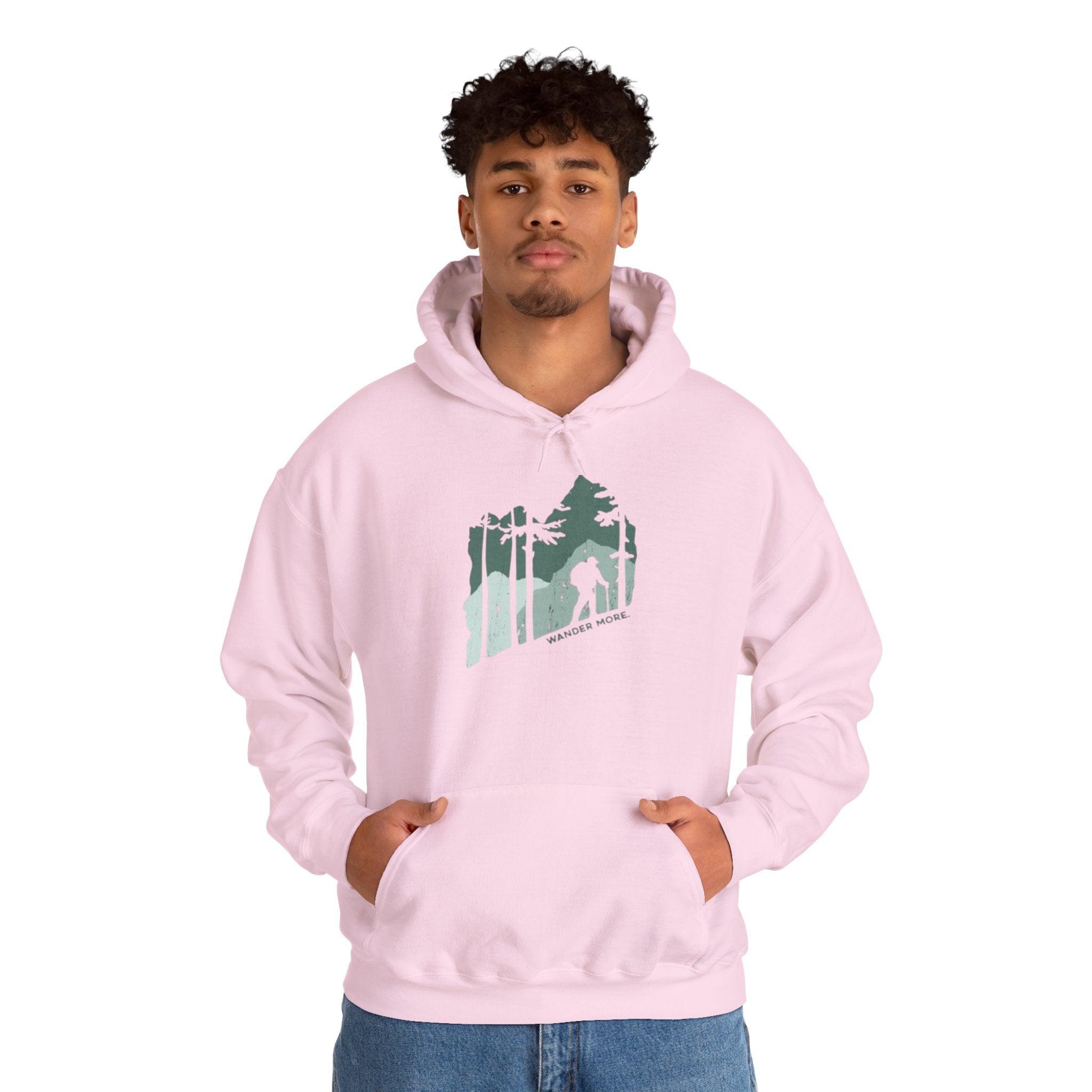 Hoodie — Forest Hiking Silhouette Hoodie