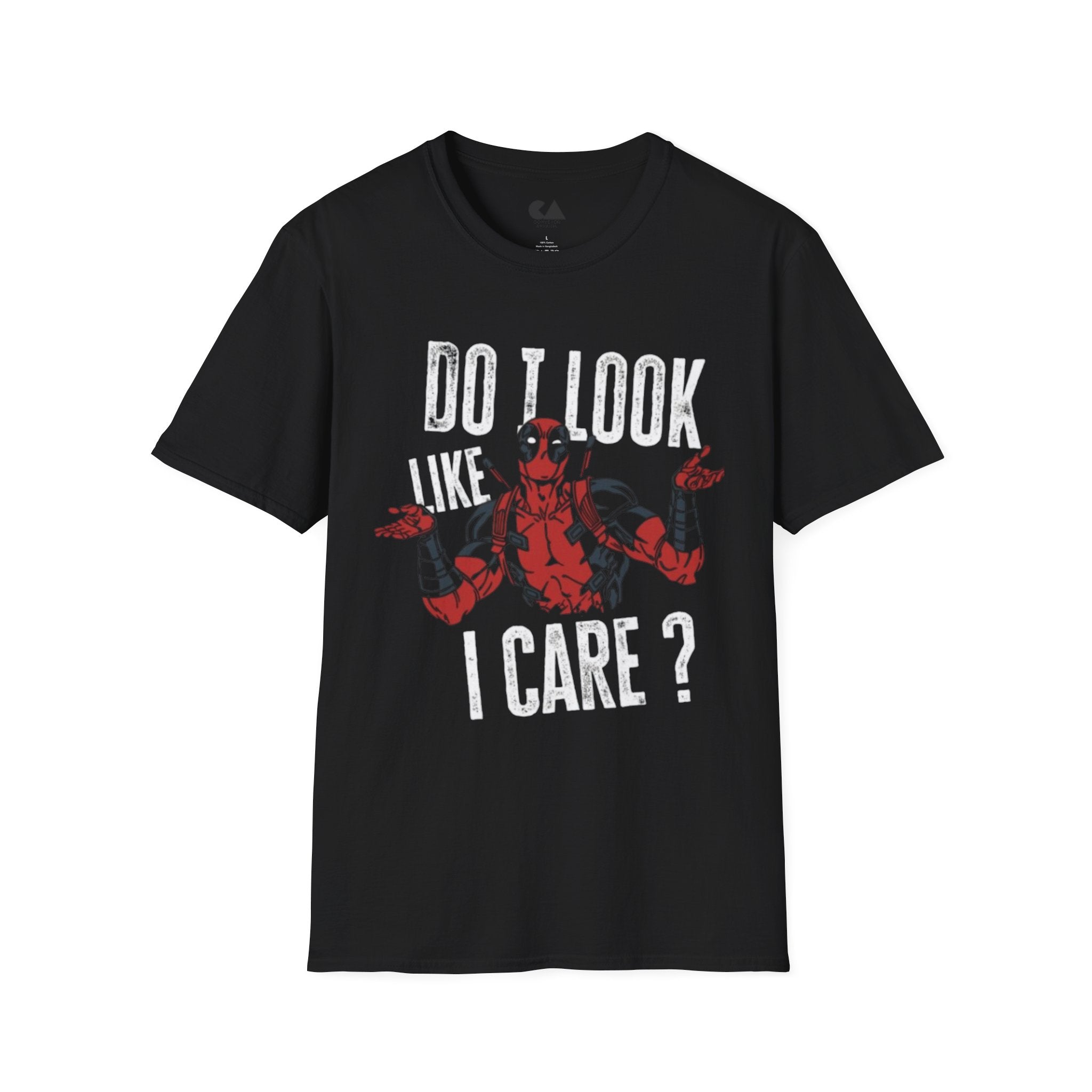 Do I Look Like I Care? Deadpool Graphic T-Shirt