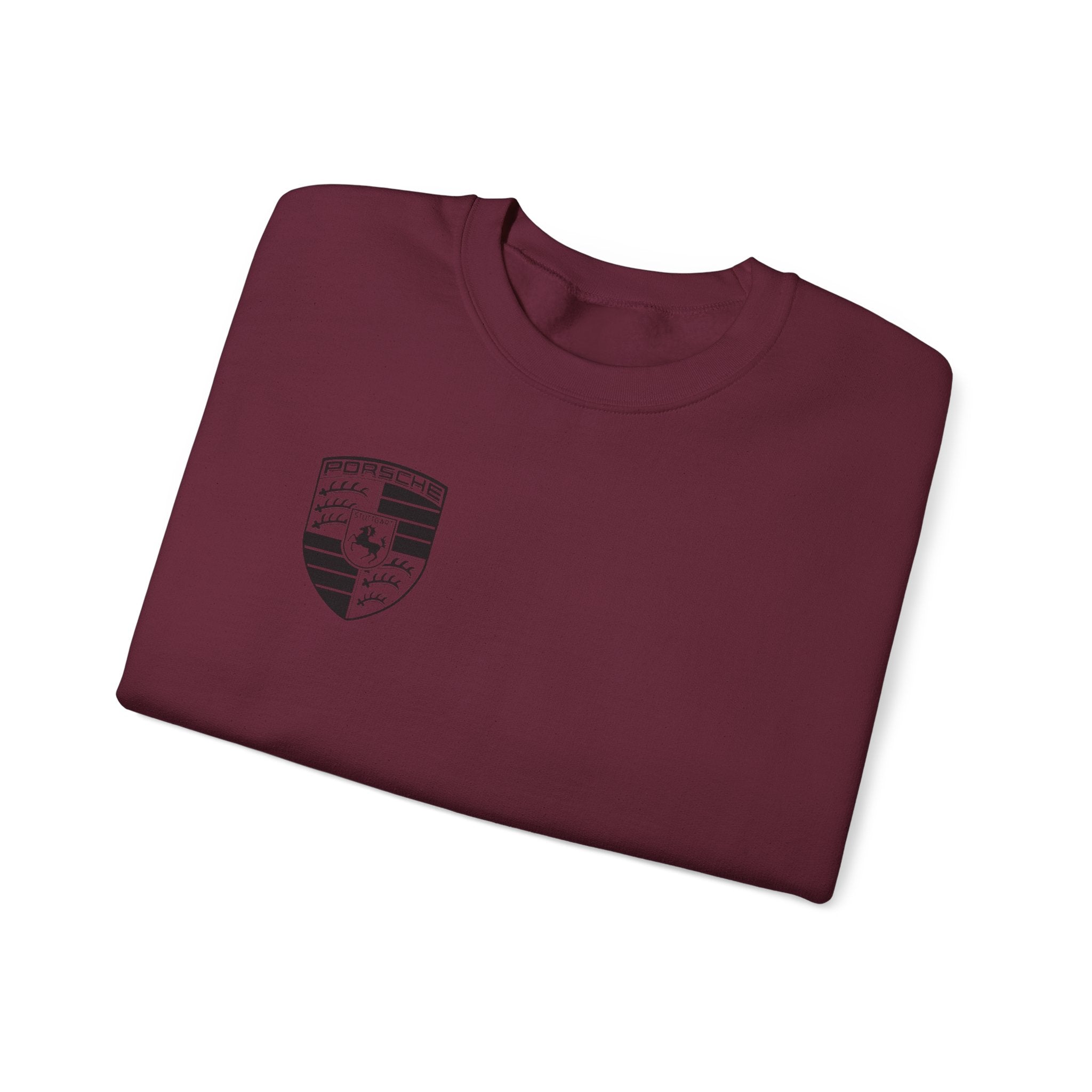 Porsche Graphic Crewneck Sweatshirt — Rear 911 GT3 Design
