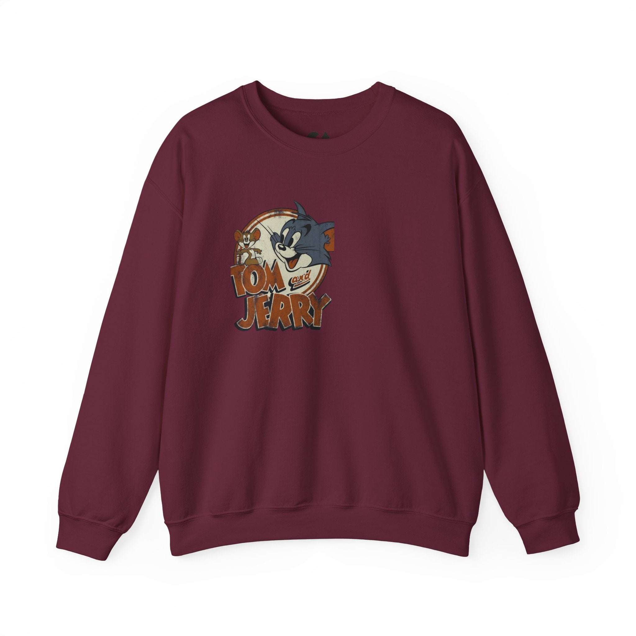 Tom & Jerry Sweatshirt — Retro Cartoon Crewneck