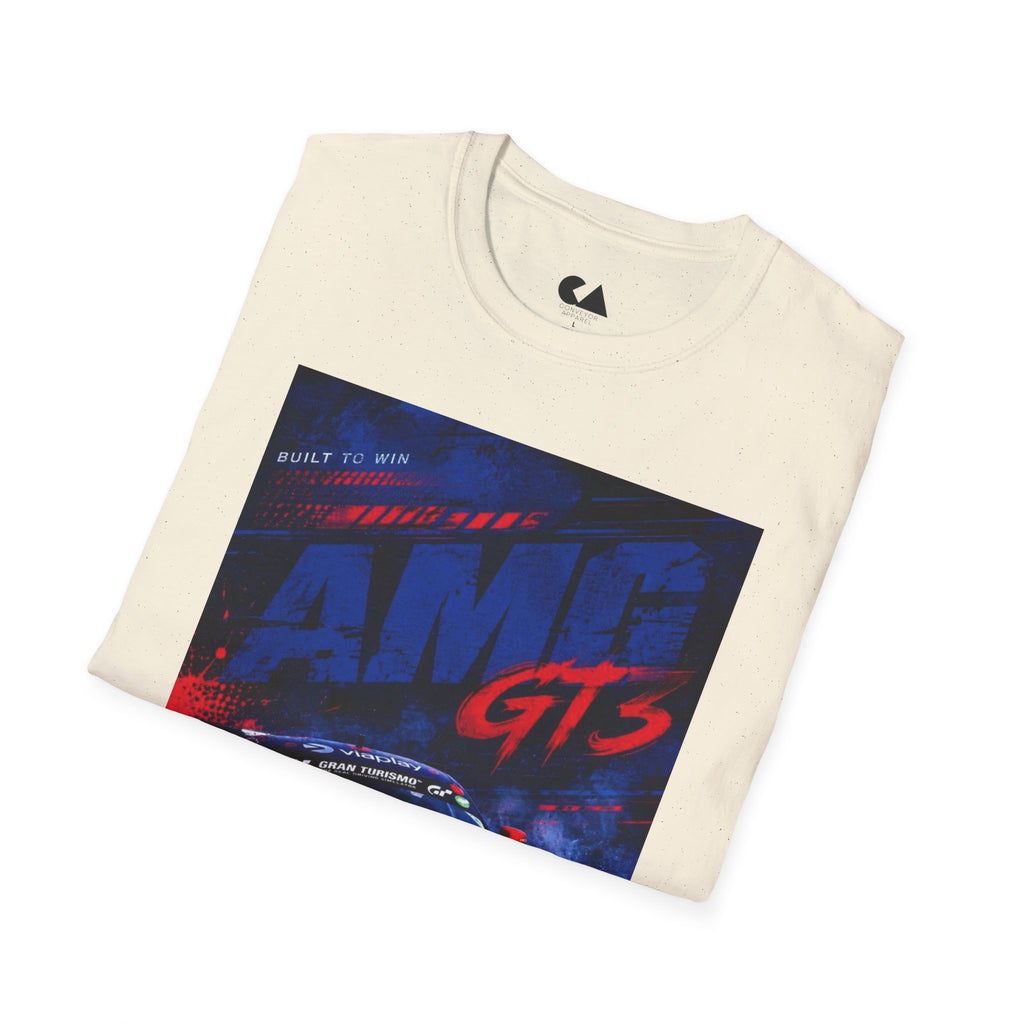 AMG GTS Racing Tee — Built to Win Sports Car Graphic T-Shirt | Nurburgering