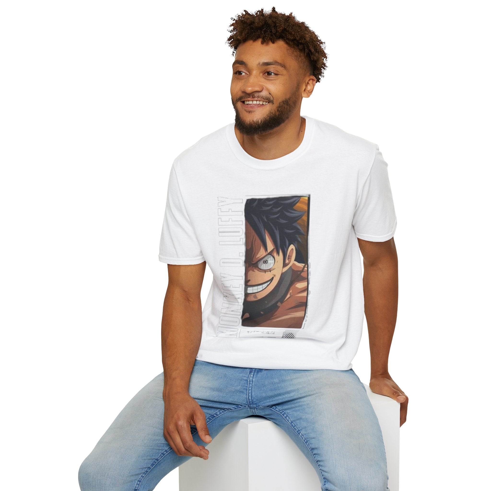 Graphic T-Shirt — Luffy Anime Portrait Tee