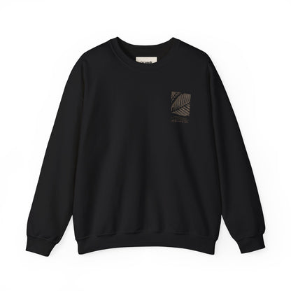 Chic Minimalist Crewneck Sweatshirt | Sandstone Serenity Crewneck