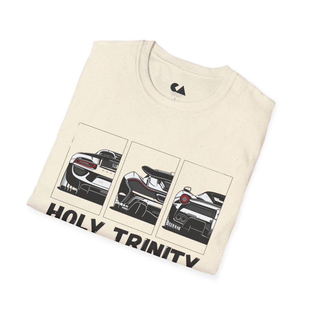 T-Shirt — "Holy Trinity" Retro Car Trio Graphic Tee