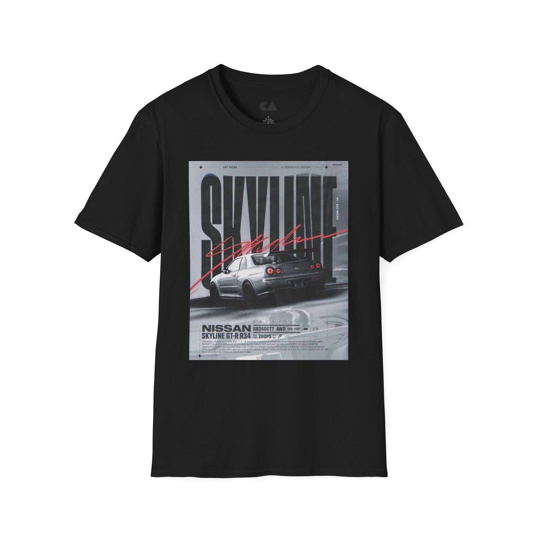 Silvlne Drift Car Graphic T-Shirt — Retro Racing Streetwear