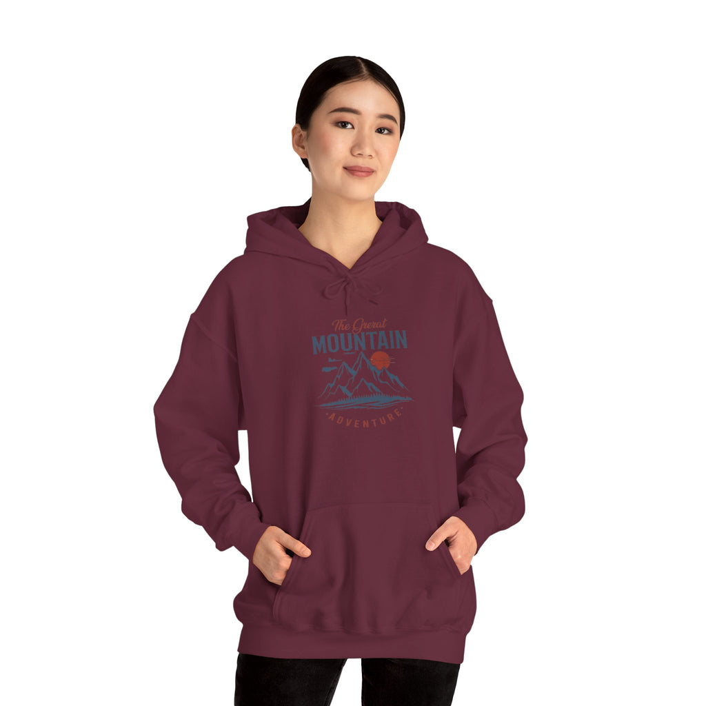 Mountain Adventure Hoodie — The Great Mountain Graphic Pullover