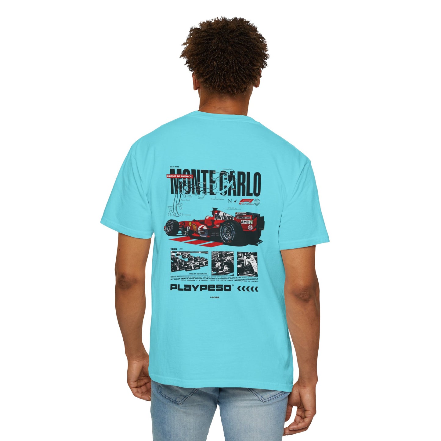Racing Circuit T-shirt - Monte Carlo Racing Fans Dream