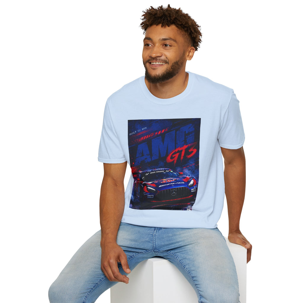 AMG GTS Racing Tee — Built to Win Sports Car Graphic T-Shirt | Nurburgering