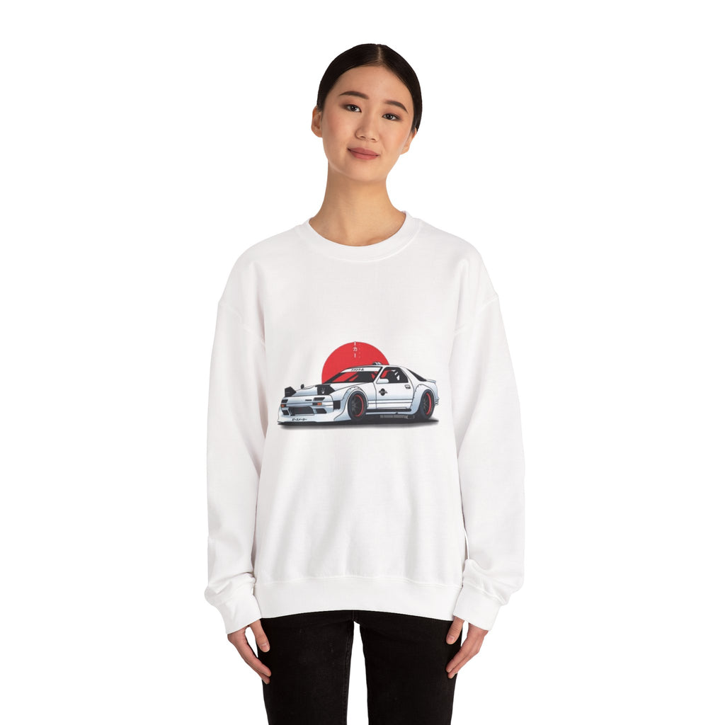 JDM Sunset tRacing Crewneck Sweatshir