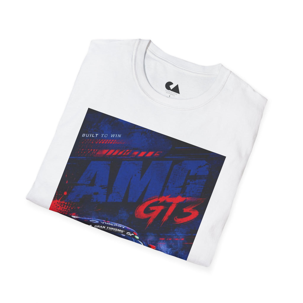 AMG GTS Racing Tee — Built to Win Sports Car Graphic T-Shirt | Nurburgering